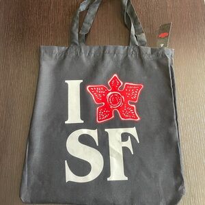 I love San Francisco & Stranger Things tote